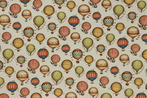 Florentine Print Hot Air Balloons