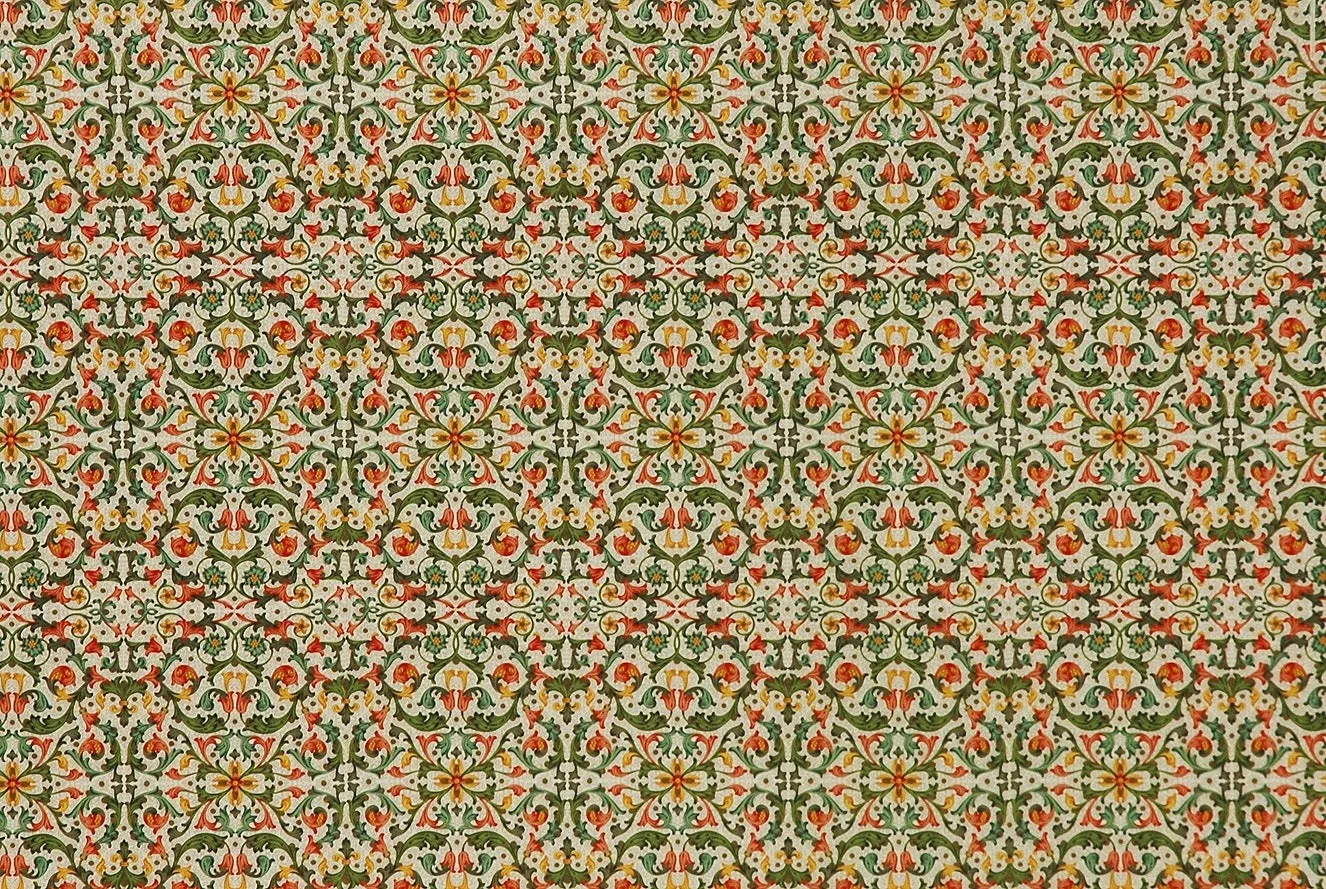 Florentine Print Small Green