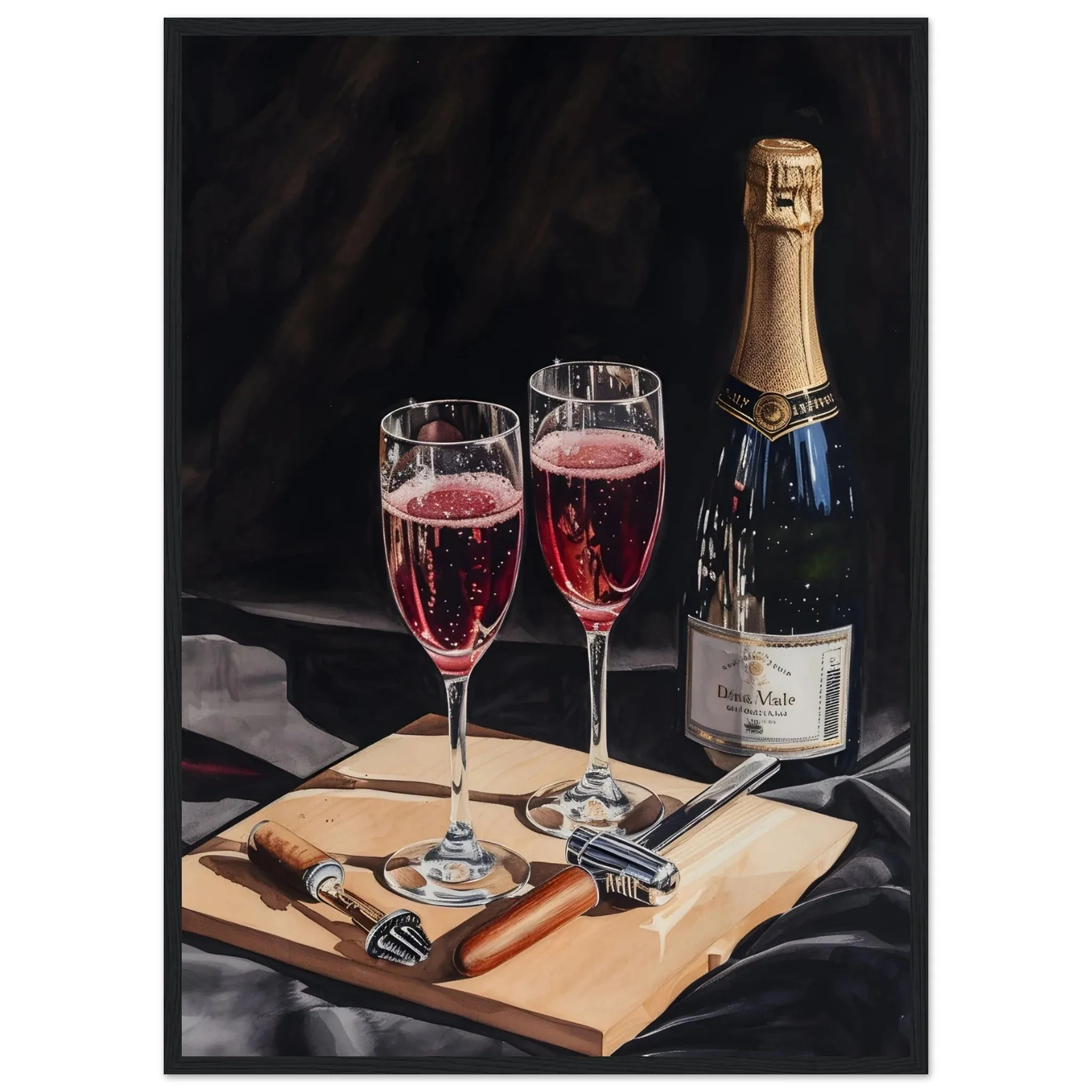 Framed Kitchen Wall Art