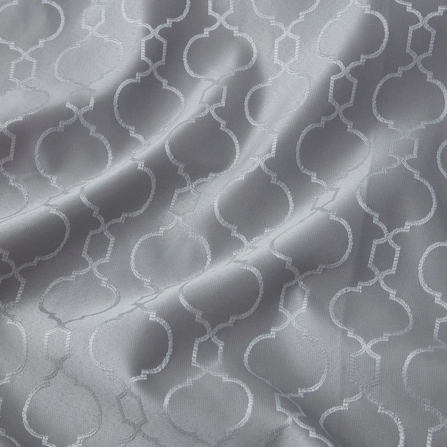 Franklin Moroccan Trellis 100% Blackout Back Tab Curtain Panels