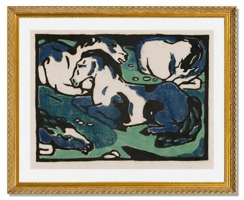Franz Marc, Horses Resting