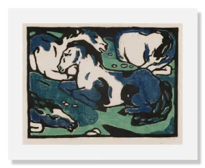 Franz Marc, Horses Resting