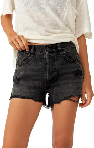 Free People Women's Now or Never Denim Shorts