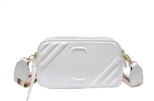 Handbags Shoulder Bags Vintage Women Crossbody Bag Soft PU Leather Luxury Handbags Women Bags Designer Female Small Mess (White)