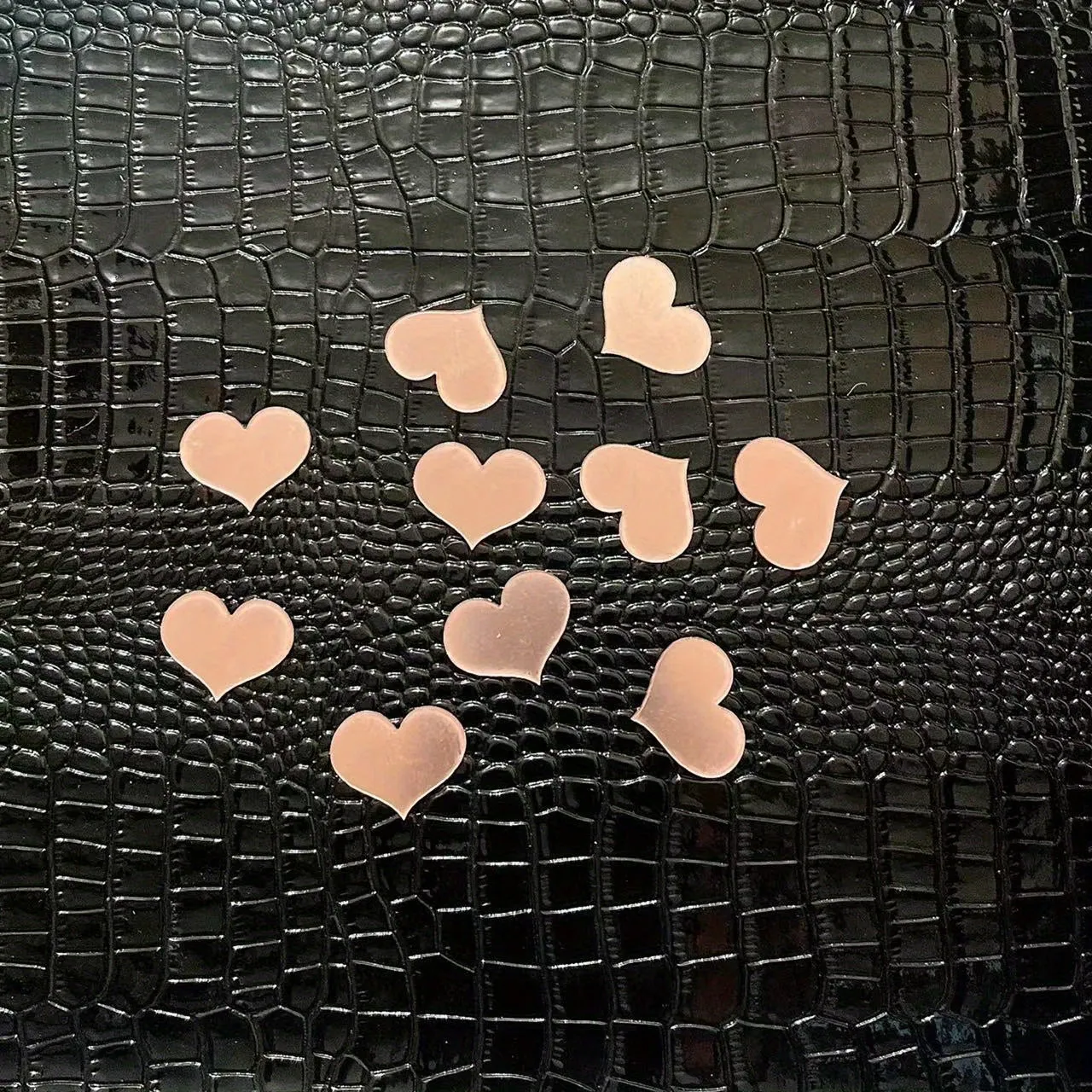 Heart Mirror Wall Decal Set for Home Decor
