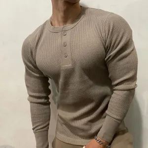 Henley Sleeveless Tee