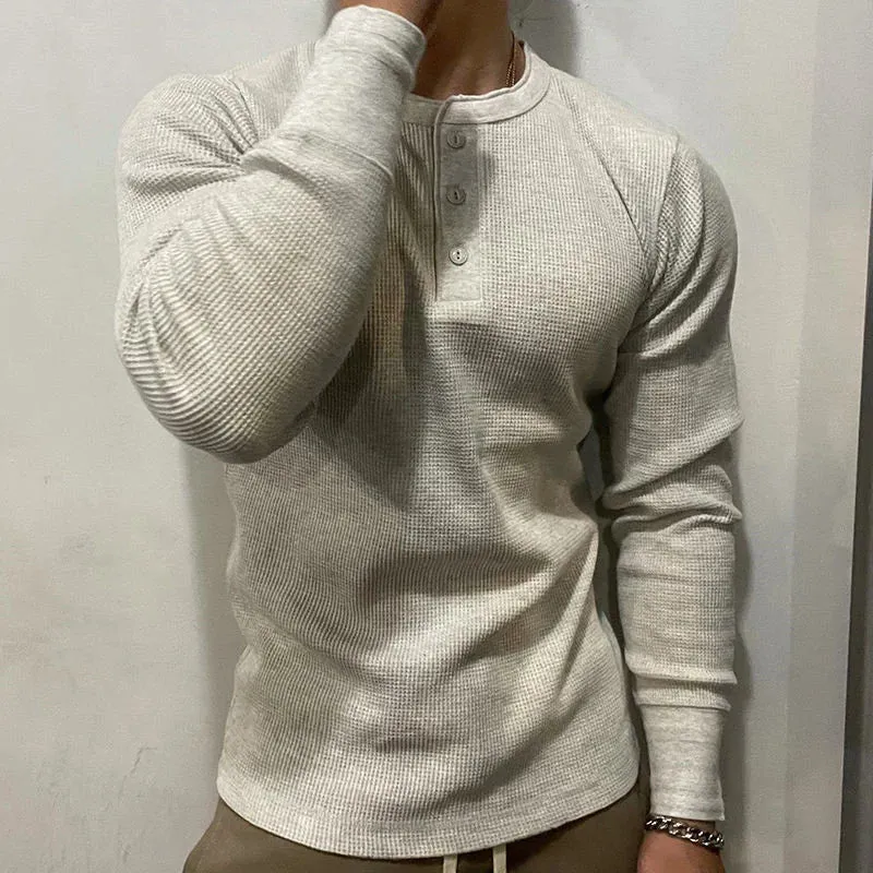 Henley Sleeveless Tee