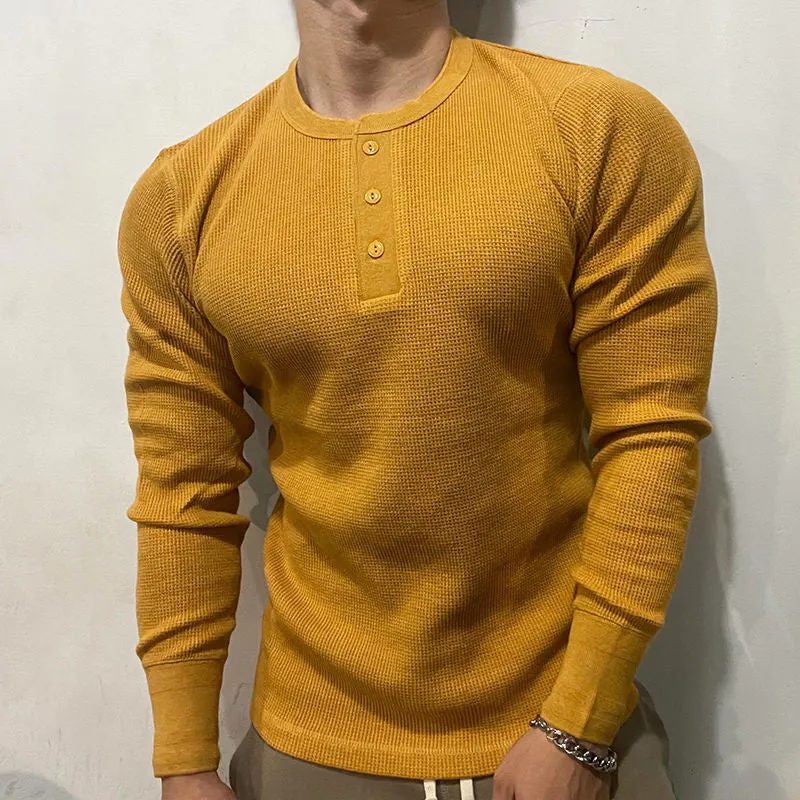 Henley Sleeveless Tee