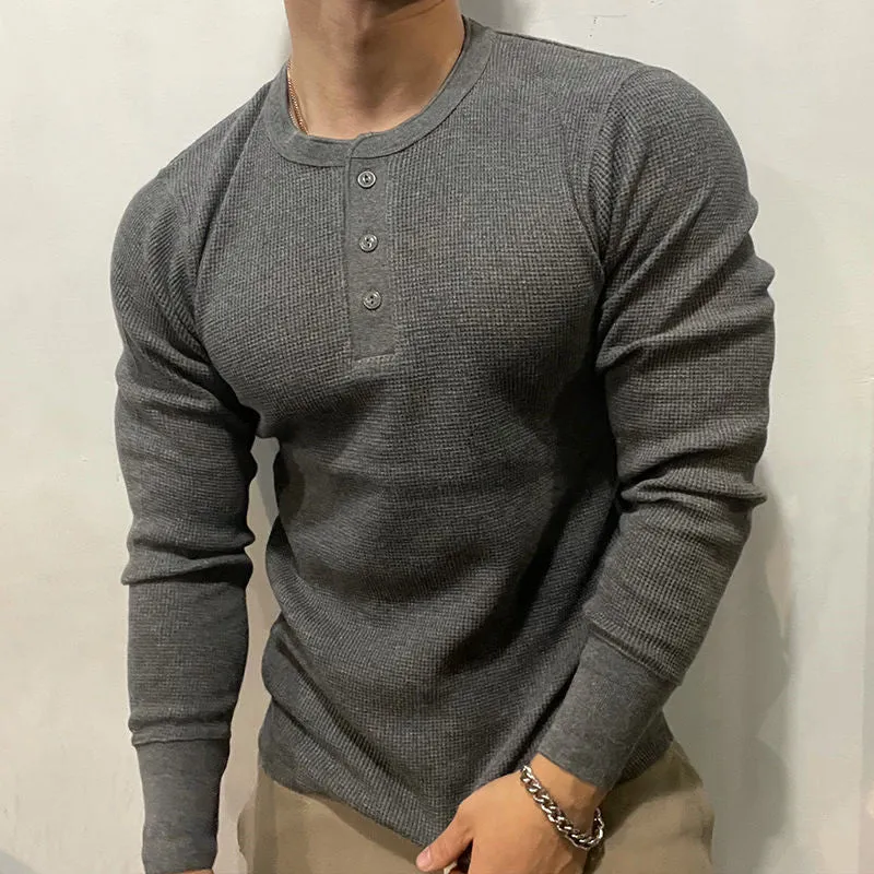 Henley Sleeveless Tee