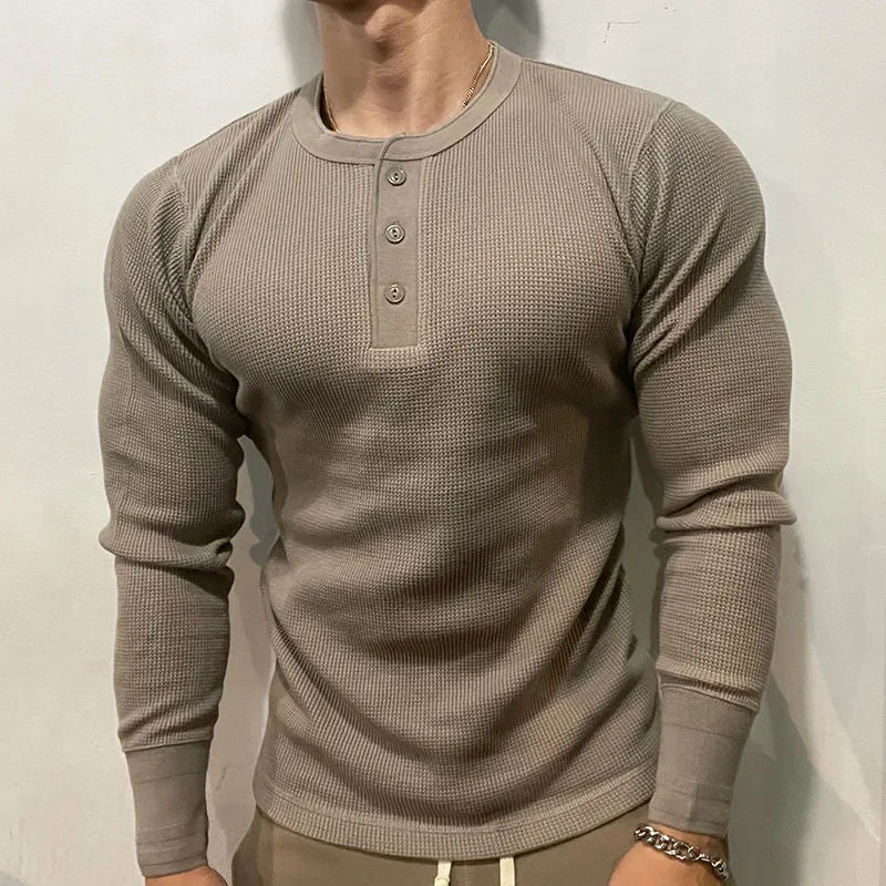 Henley Sleeveless Tee