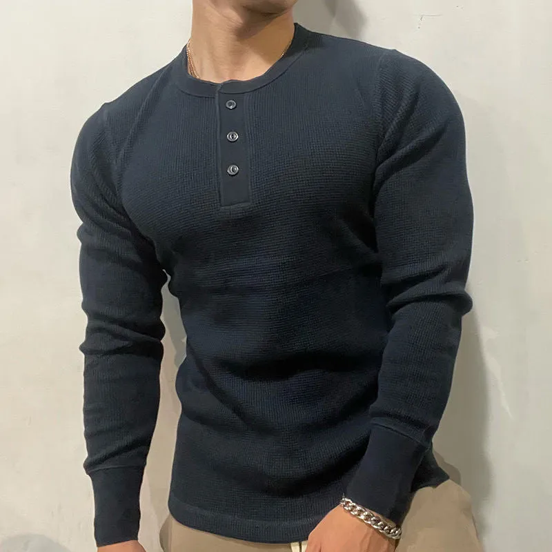 Henley Sleeveless Tee