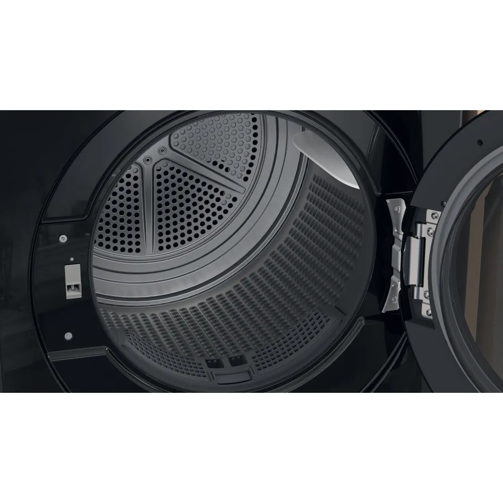 Indesit YTM1192BXUK Heat Pump Tumble Dryer, 9kg, Black, A   Rated