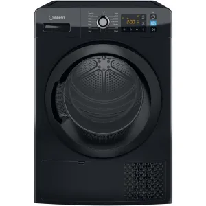 Indesit YTM1192BXUK Heat Pump Tumble Dryer, 9kg, Black, A   Rated