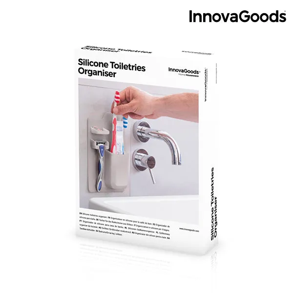 InnovaGoods Silicone Toiletries Organiser