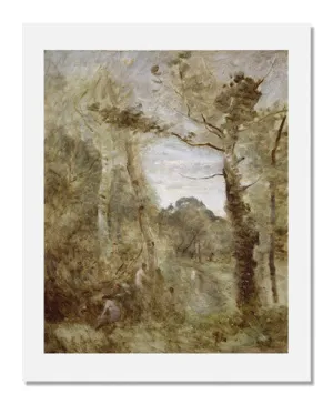 Jean Baptiste Camille Corot, Bathers in a Clearing