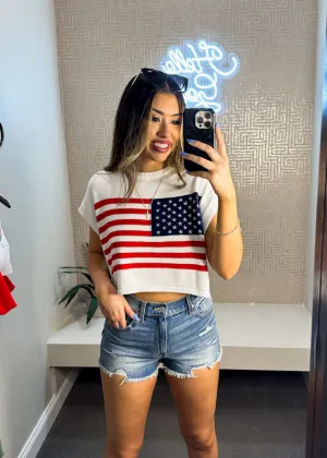 Journey Patriotic Top