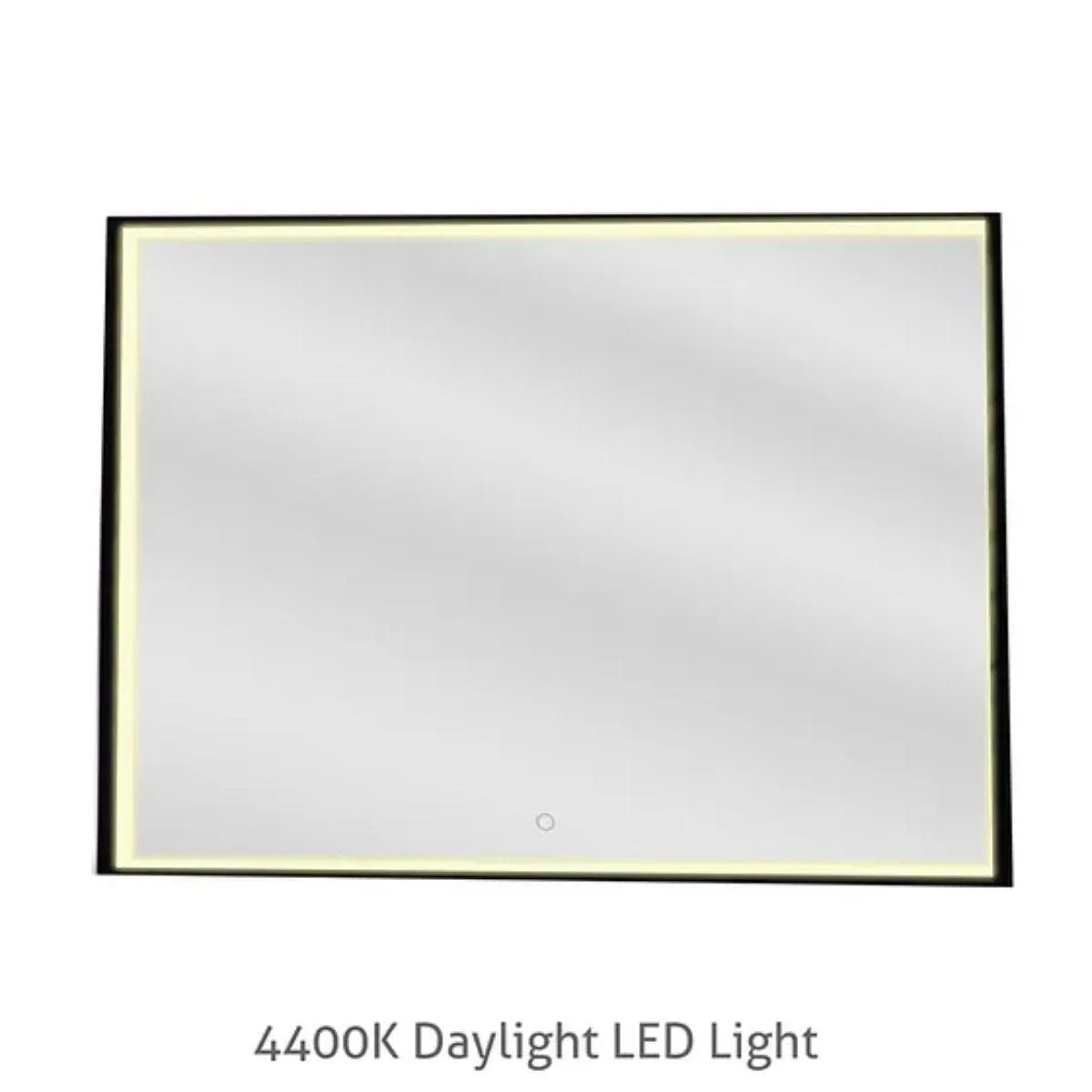 Keanu 48 In. X 36 In. Tri-color LED Wall Mirror With Touch On/Off Dimmer Function
