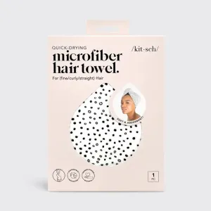 Kitsch Quick Dry Hair Towel - Micro Dot