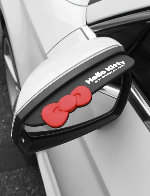 Kitty Mirror Rain Visor Smoke Guard