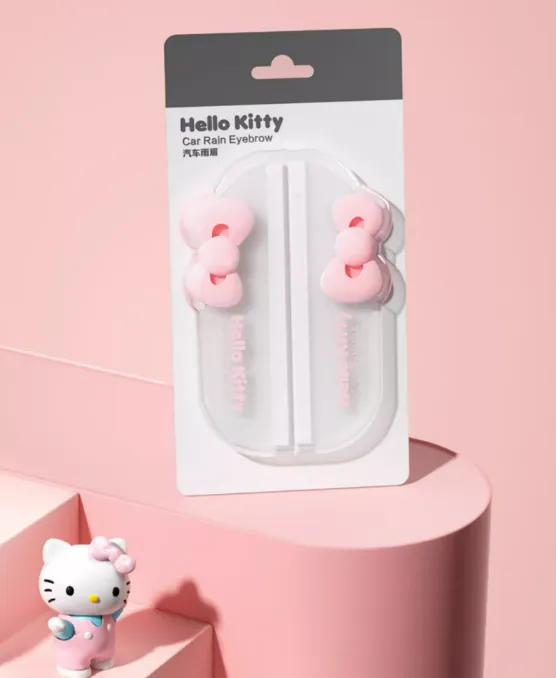 Kitty Mirror Rain Visor Smoke Guard