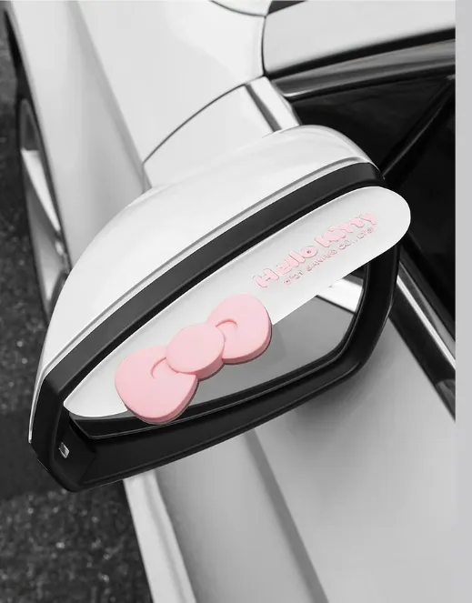 Kitty Mirror Rain Visor Smoke Guard
