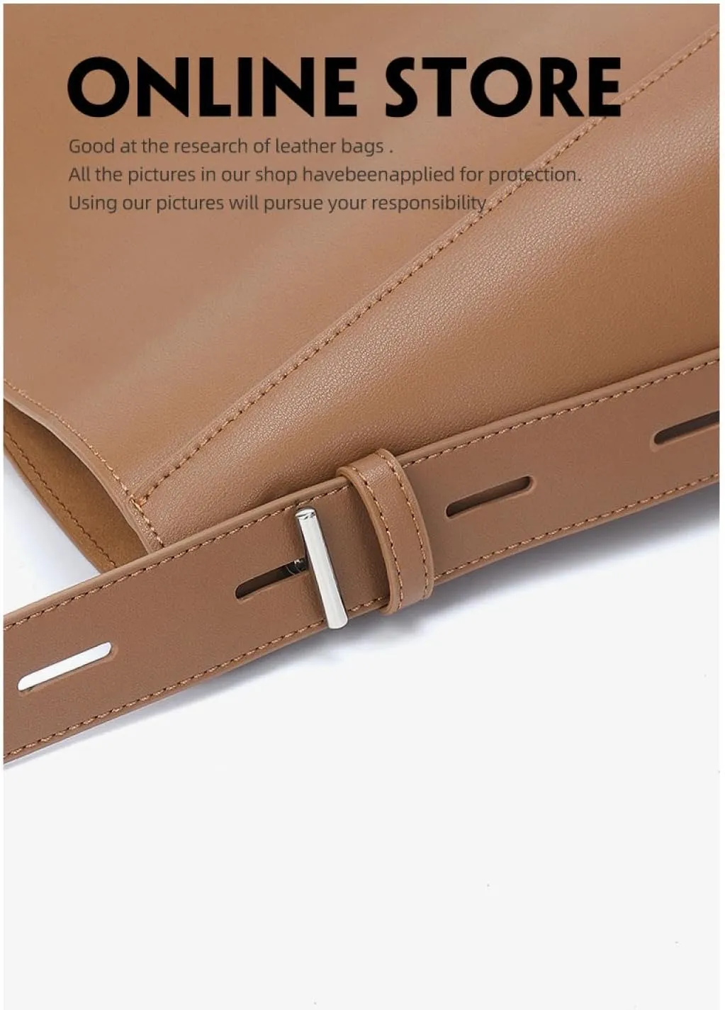 Large-Capacity Crossbody Leather Shoulder Commuter Bucket Women's Bag