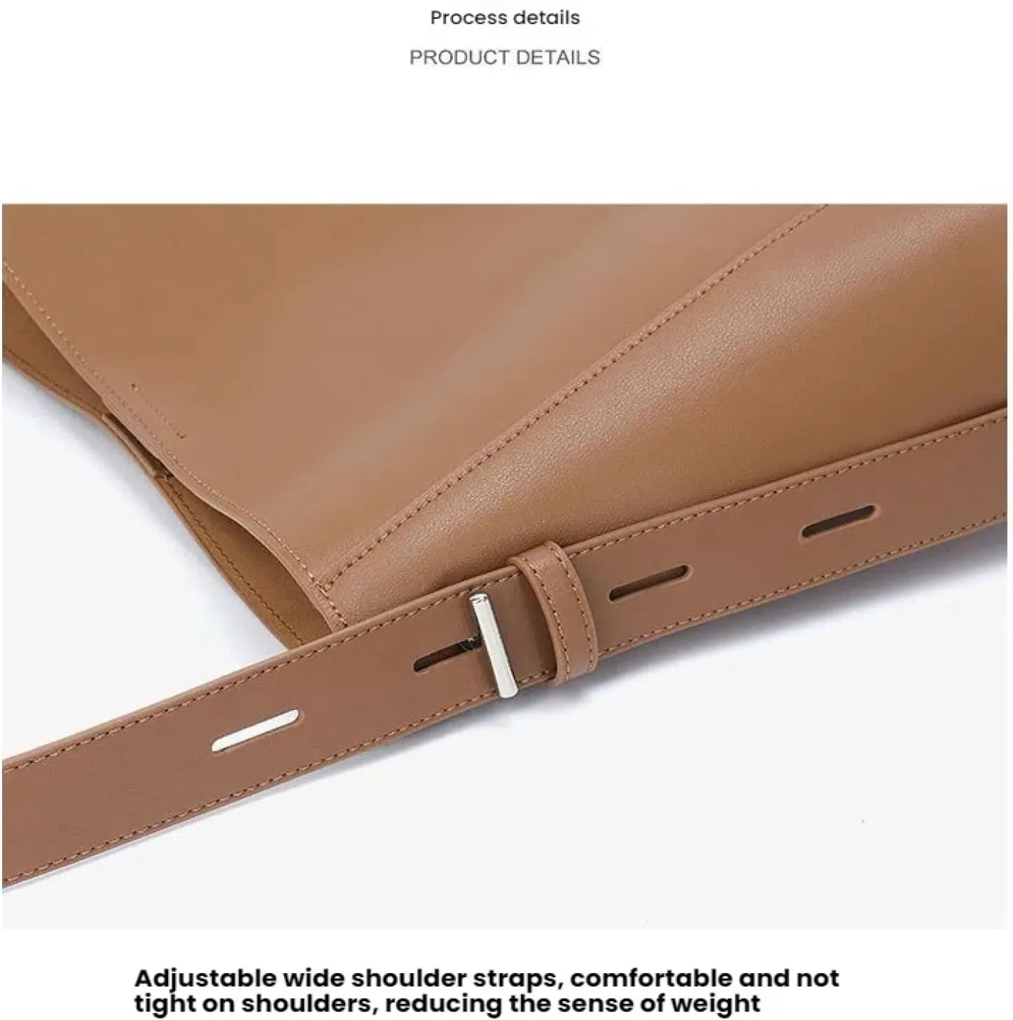 Large-Capacity Crossbody Leather Shoulder Commuter Bucket Women's Bag
