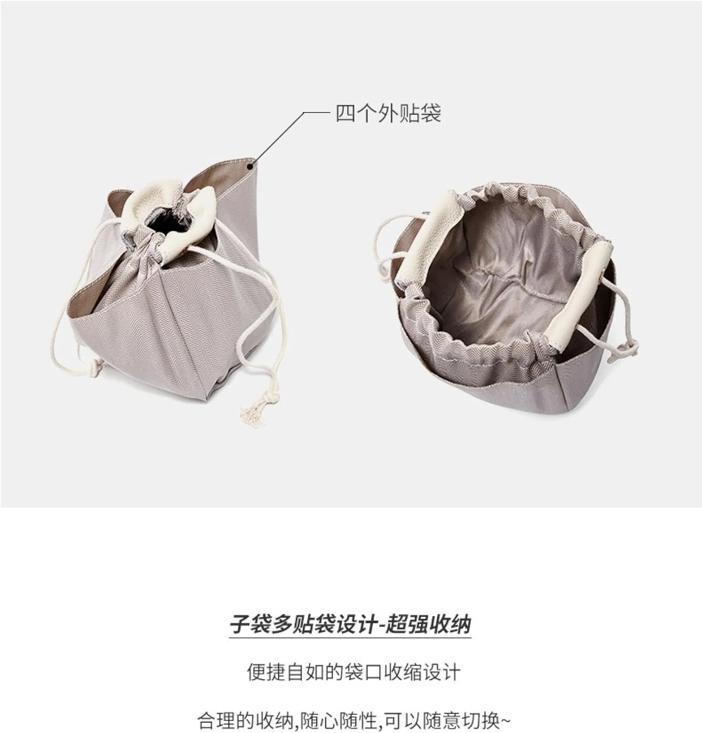 Leather Bucket Bag Bag Women's Basket Handbag Changing Bag Bridal Wedding Bag