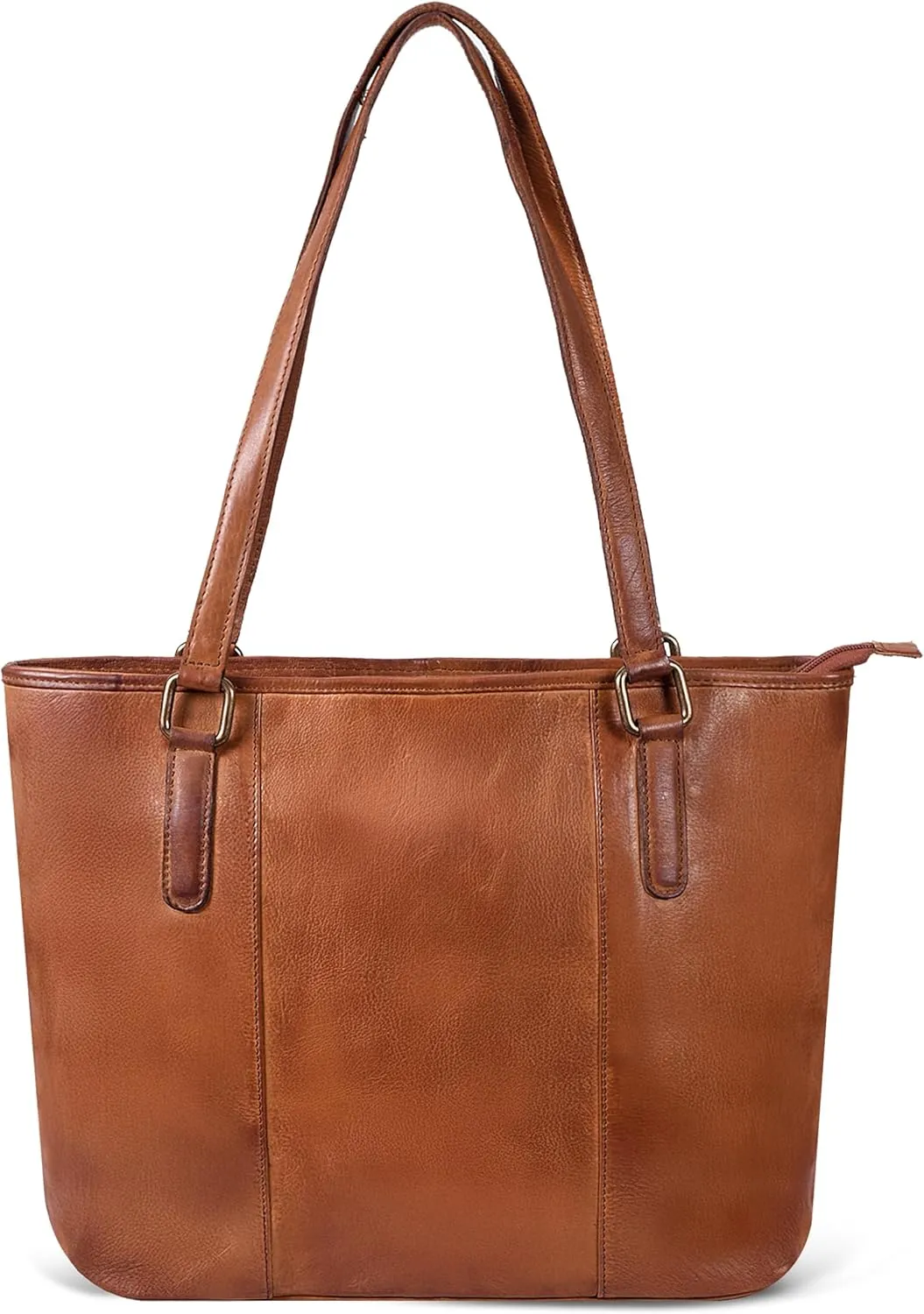 Leather Purse For Women - Real Leather Tote For Women - Ladies Shoulder Handbag For Work, Travel, Casual Use