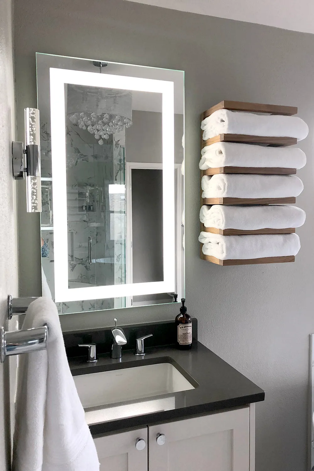 LED Mirror (Front-Lighted) 24" x 40"