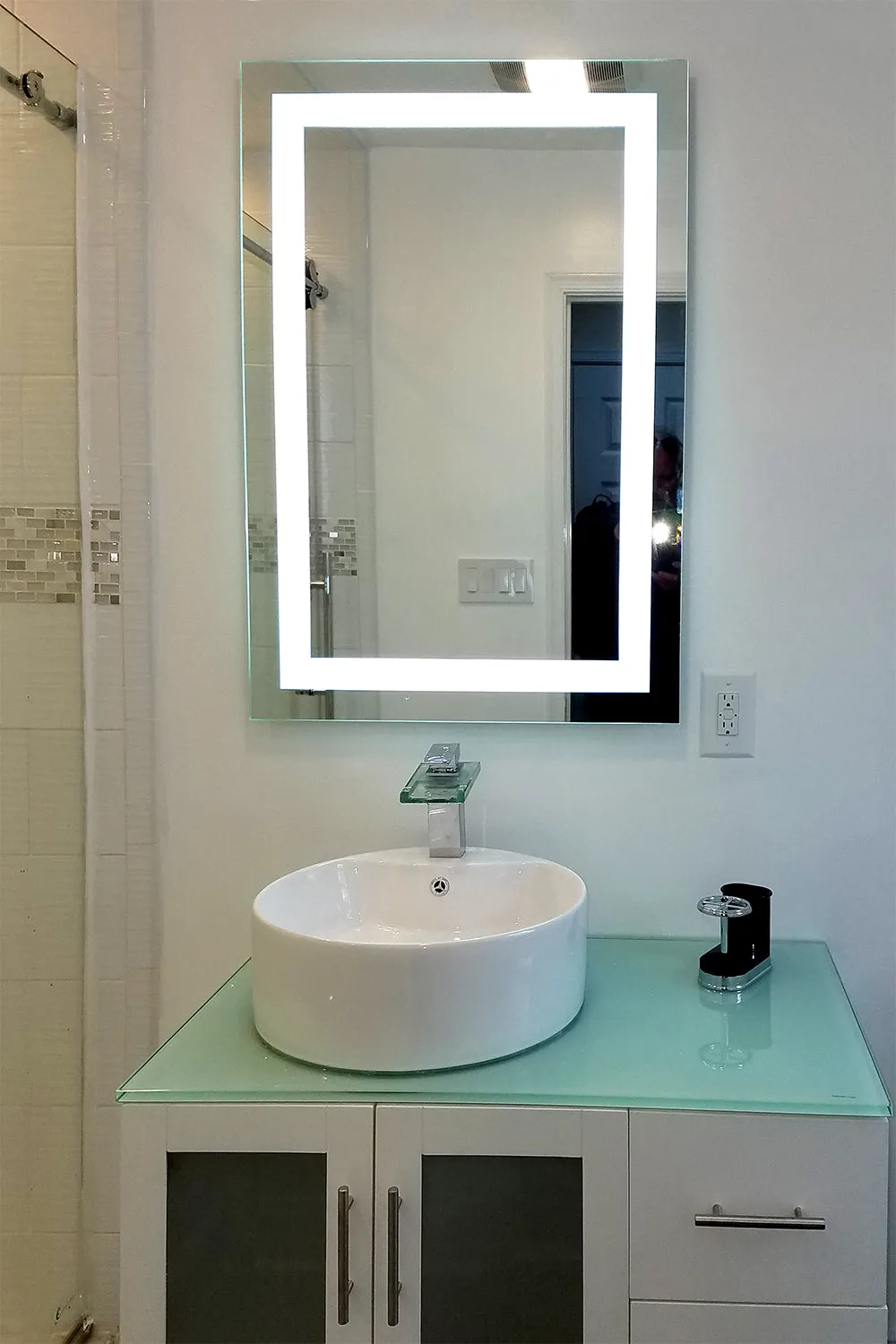 LED Mirror (Front-Lighted) 24" x 40"