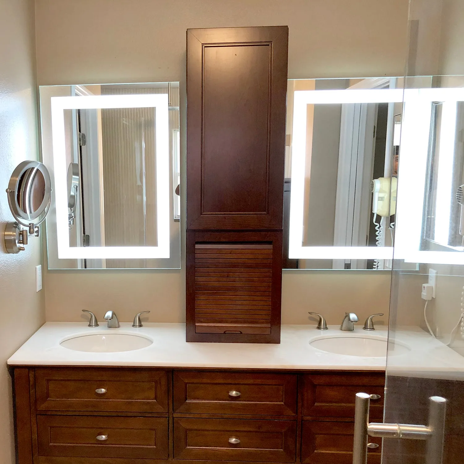 LED Mirror (Front-Lighted) 36" x 48" (or 48" x 36")