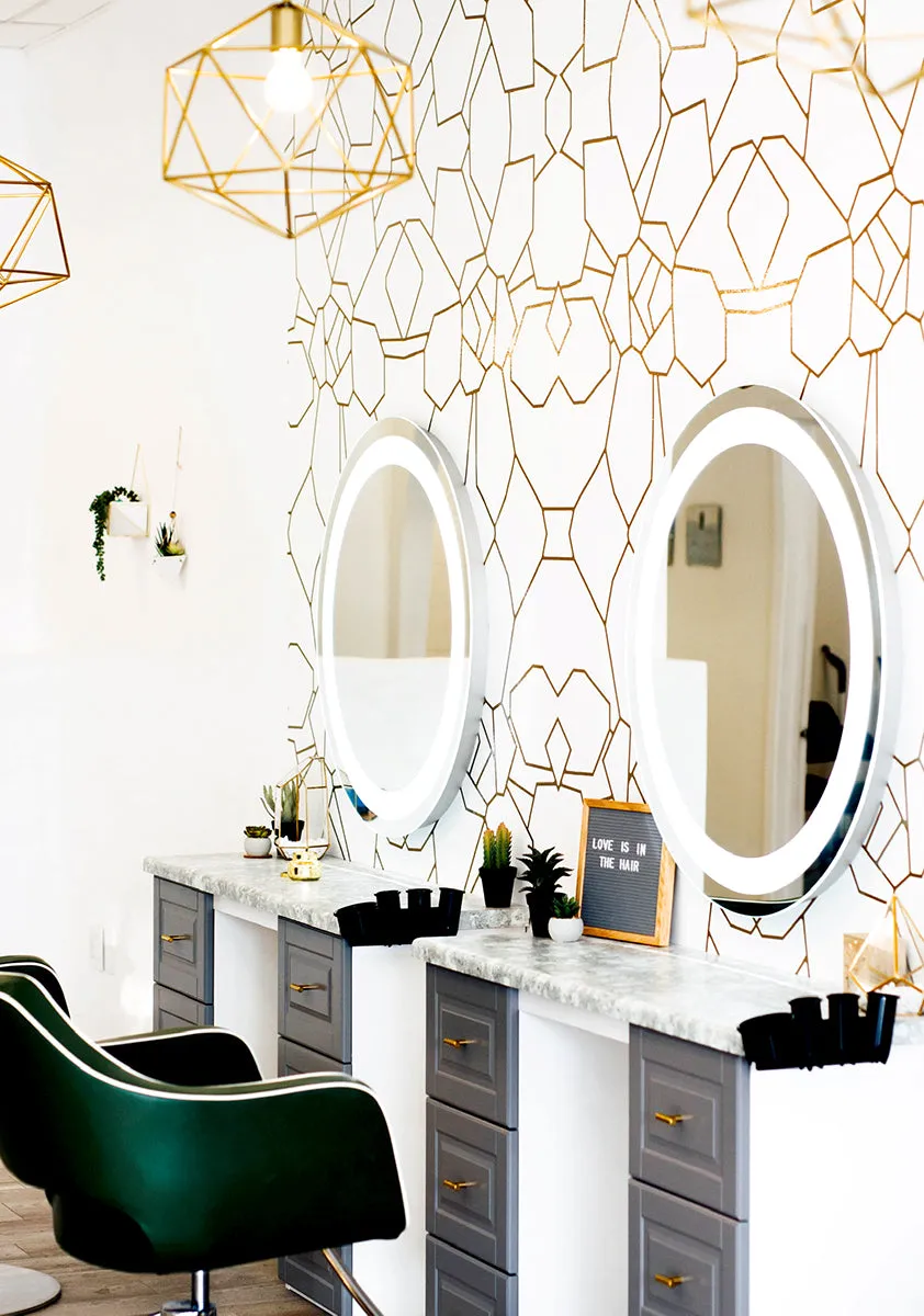 LED Mirror (Front-Lighted Round) 44" x 44"