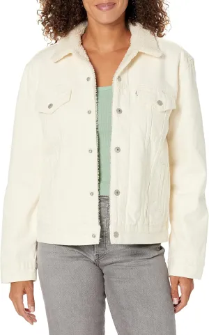 Levi's Women's Ex-Boyfriend Sherpa Trucker Jacket (Also Available in Plus)