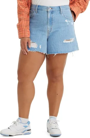 Levi's Women's High Waisted Mom Shorts (Also Available in Plus)