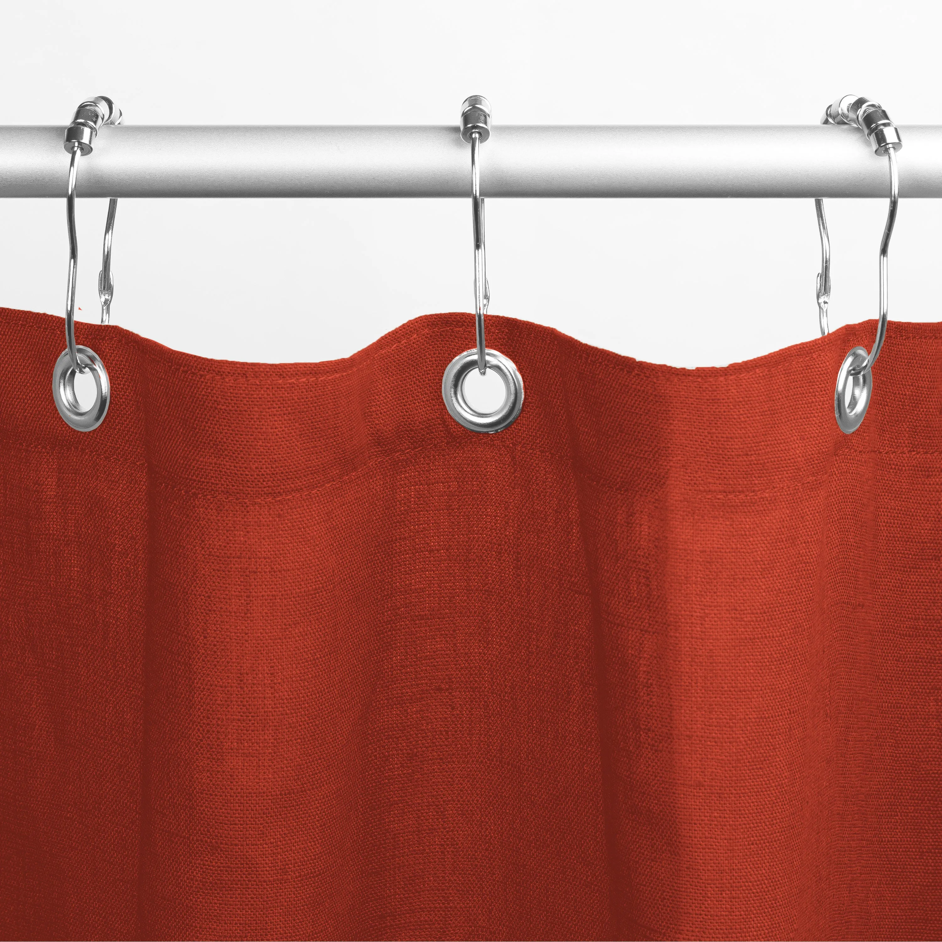 Linen Shower Curtain – Bath, Tub   Stall Sizes