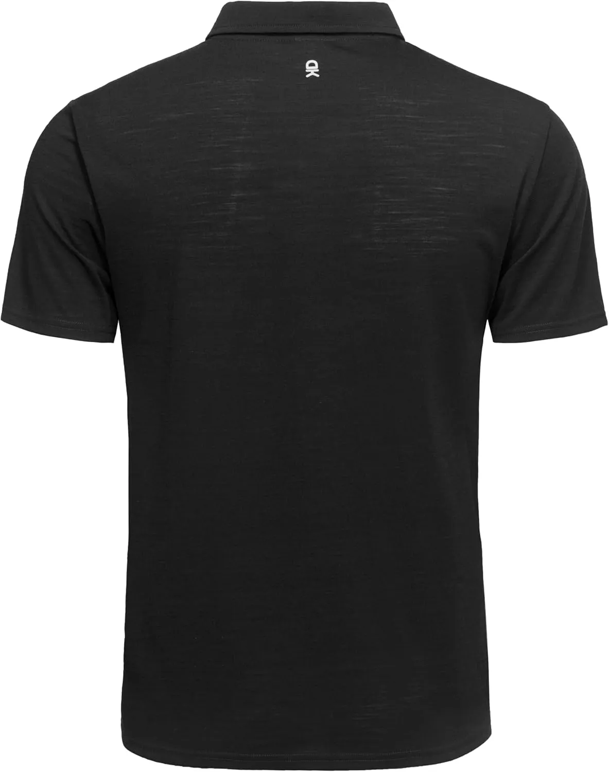 Little Donkey Andy Mens Wool Polo Shirts Moisture Wicking, Quick-Dry Performance Short Sleeve Golf Shirts for Men