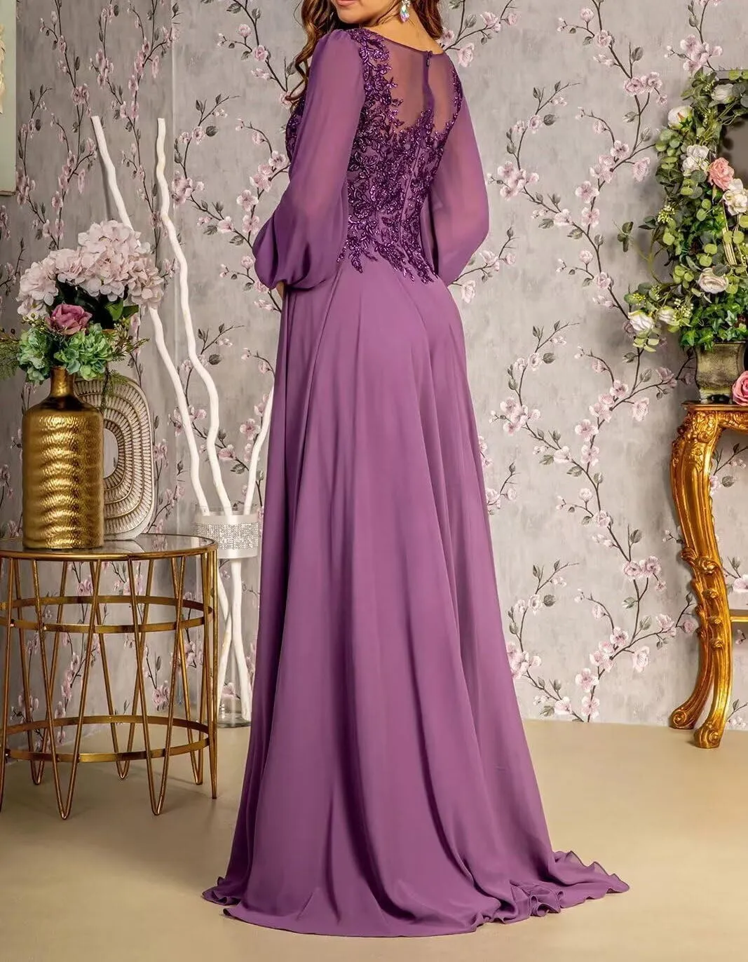 Long Sleeves Bridesmaid Dresses Mother of The Bride Dresses for Formal Evening Gowns 2024