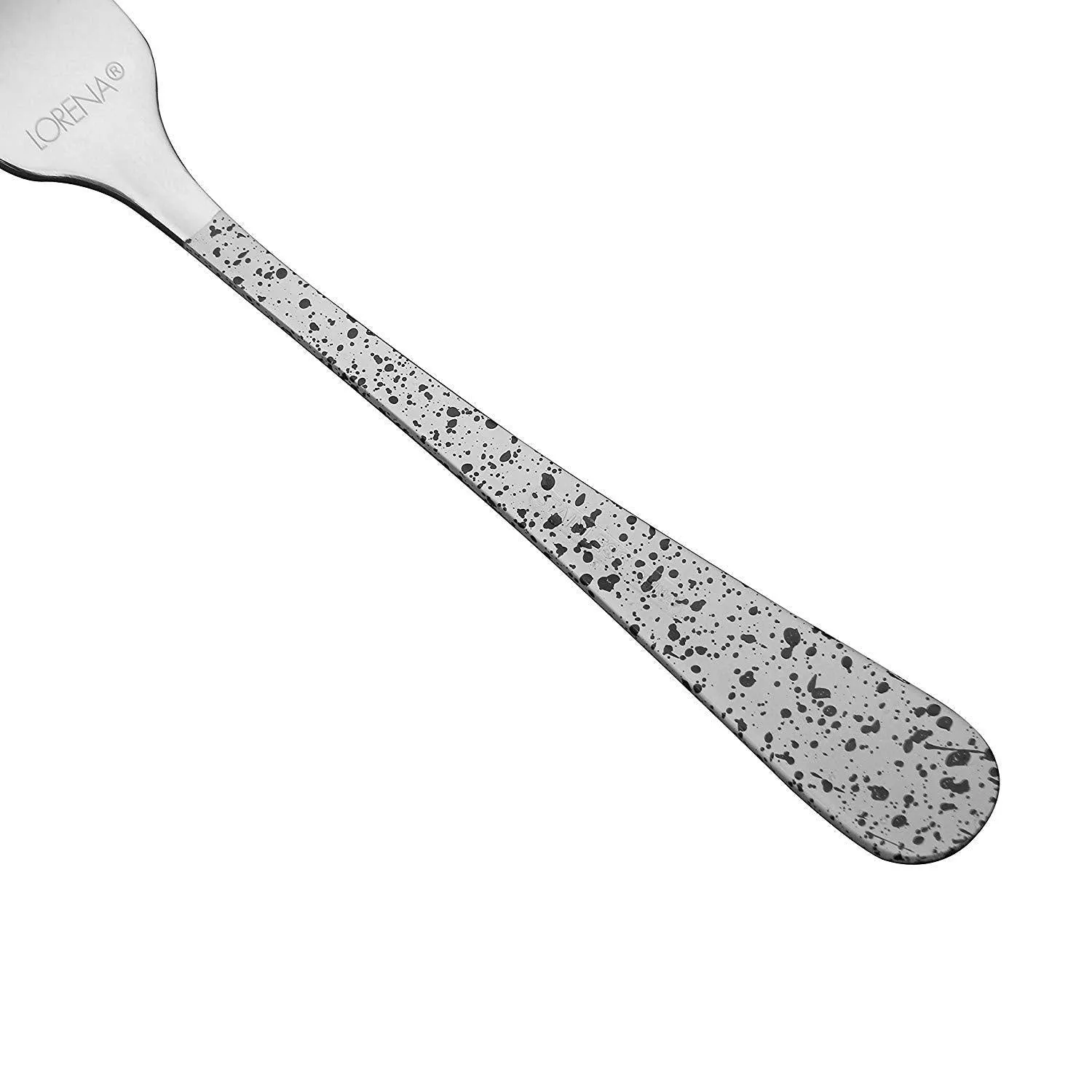 Lorena 20-Piece Stainless Steel Silverware Flatware Cutlery Set, Service for 4, French Vanilla