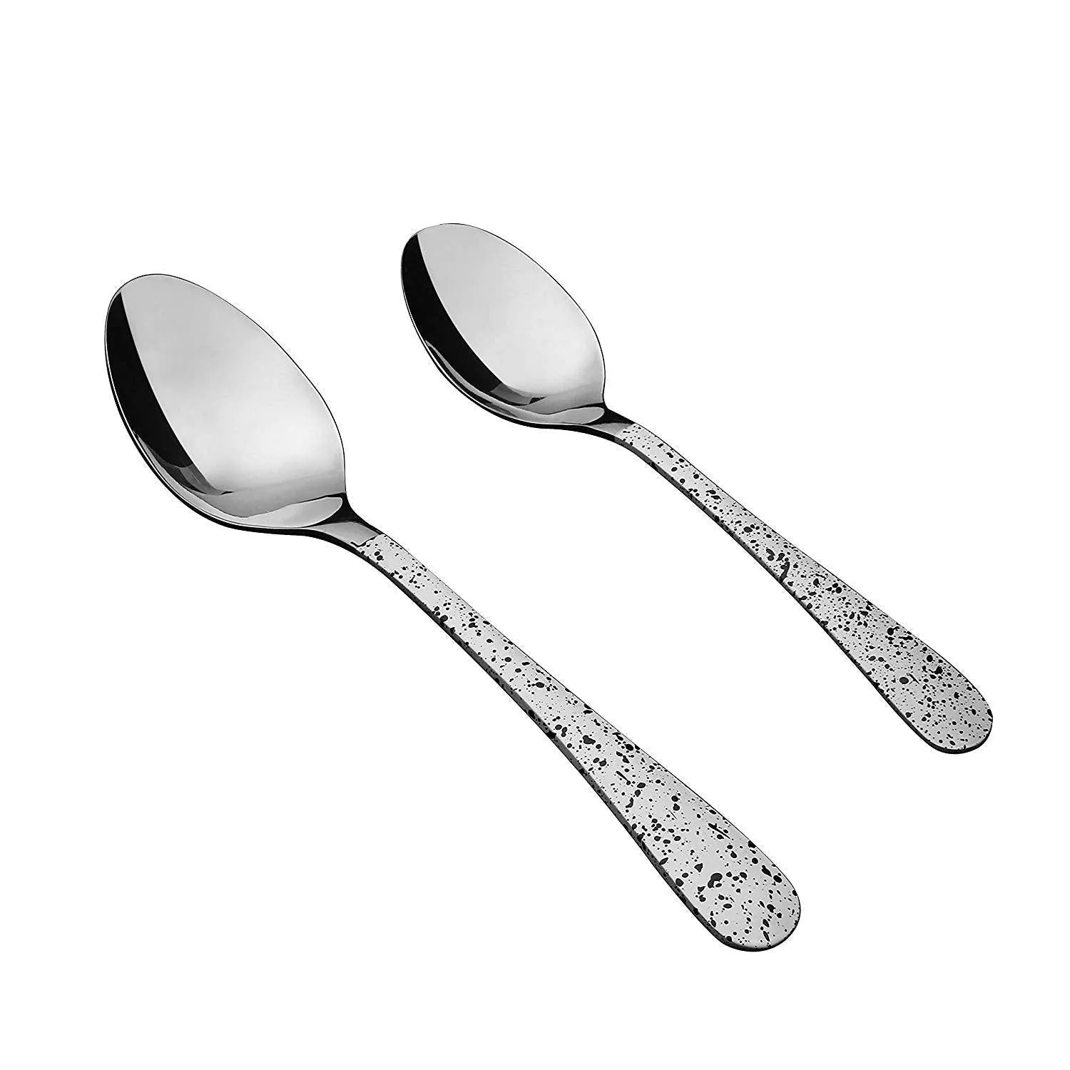 Lorena 20-Piece Stainless Steel Silverware Flatware Cutlery Set, Service for 4, French Vanilla