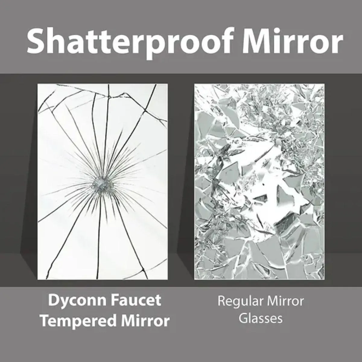 M21 Black Frame 36 In. X 28 In. LED Bathroom Vanity Mirror