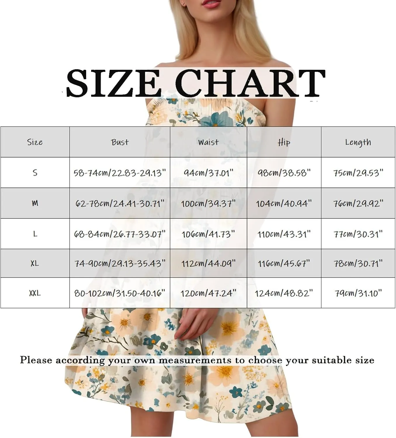 Mini Dresses for Womens Casual Summer Tanks Going Out Floral Print Sleeveless Loose Strapless/Tube Dress Plus Size