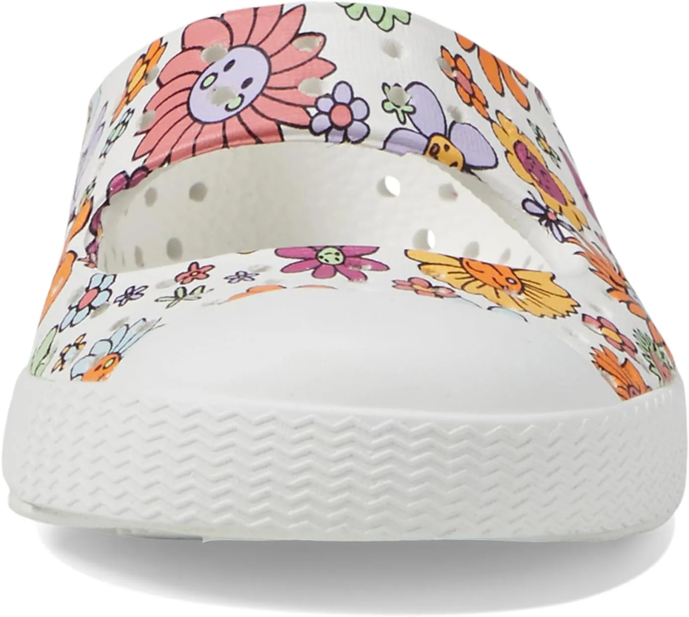 Native Shoes Kids Jefferson Juniper Print (Toddler) - Shoes for Kids - Round Toe Shape - Synthetic Outsole
