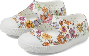 Native Shoes Kids Jefferson Juniper Print (Toddler) - Shoes for Kids - Round Toe Shape - Synthetic Outsole