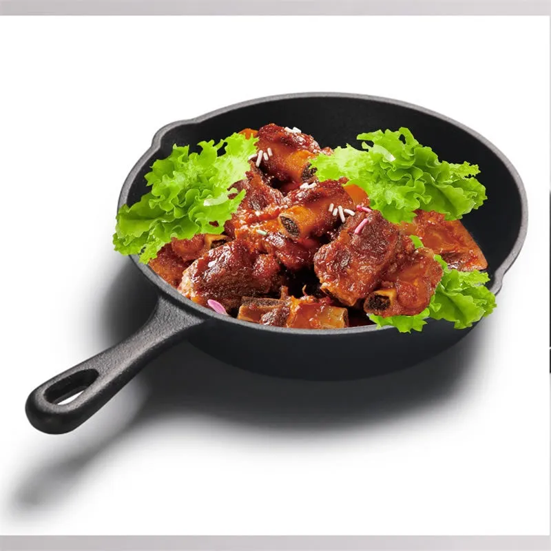 Non-stick Coating Pan For Pancake Skillet With Heat Resistant Handle