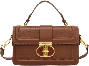 One-shoulder Stone Messenger Bag
