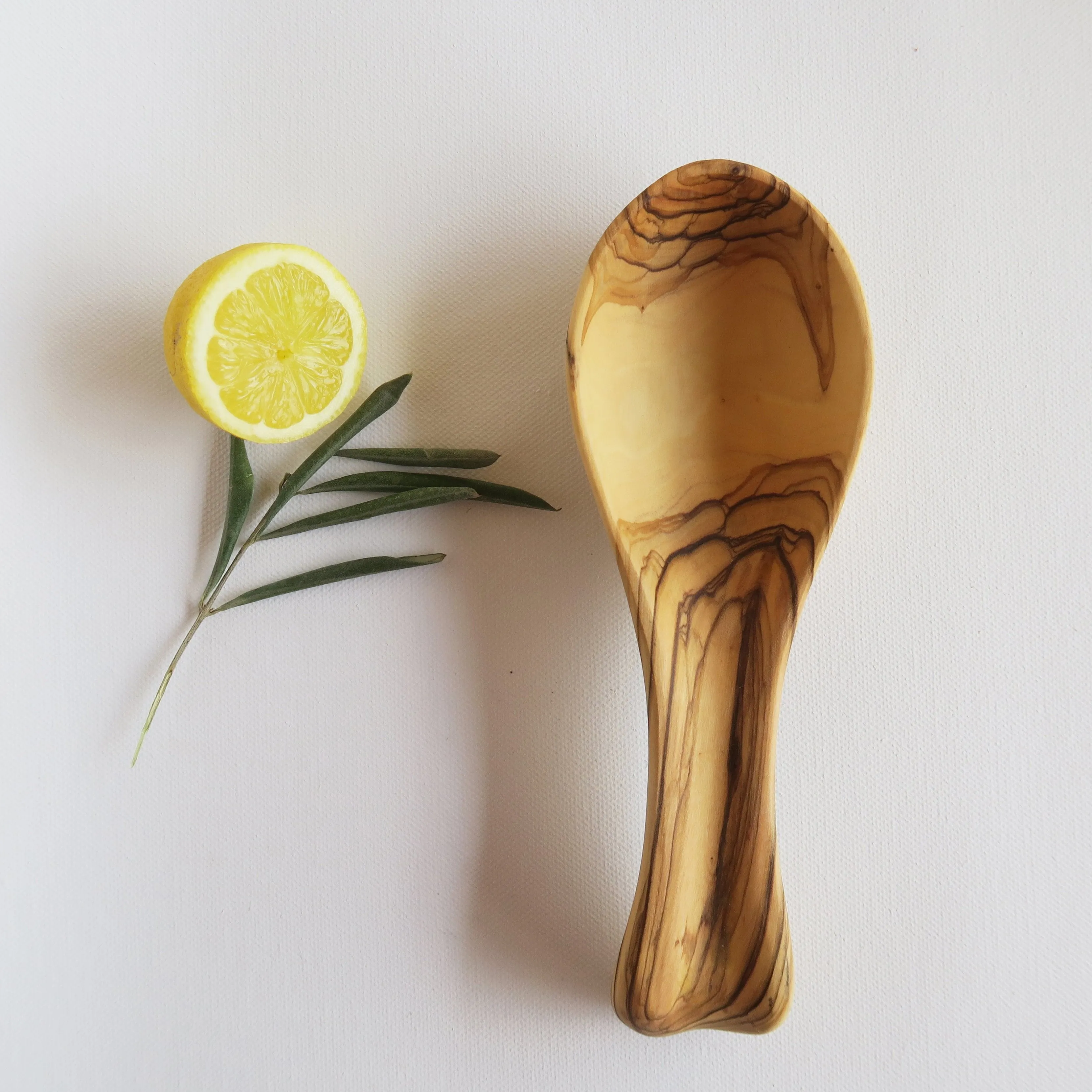 Palestinian Olive Wood Spoon Rest