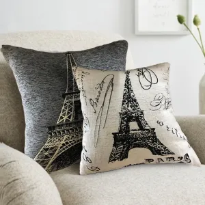 Paris Chenille Jacquard Cushion