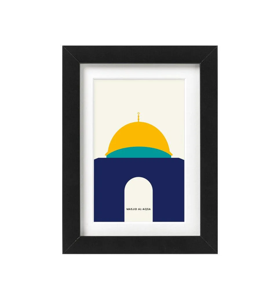 "Masjid-Al-Aqsa" Islamic Frame