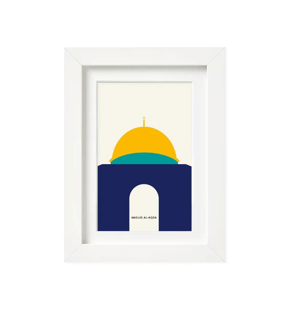 "Masjid-Al-Aqsa" Islamic Frame